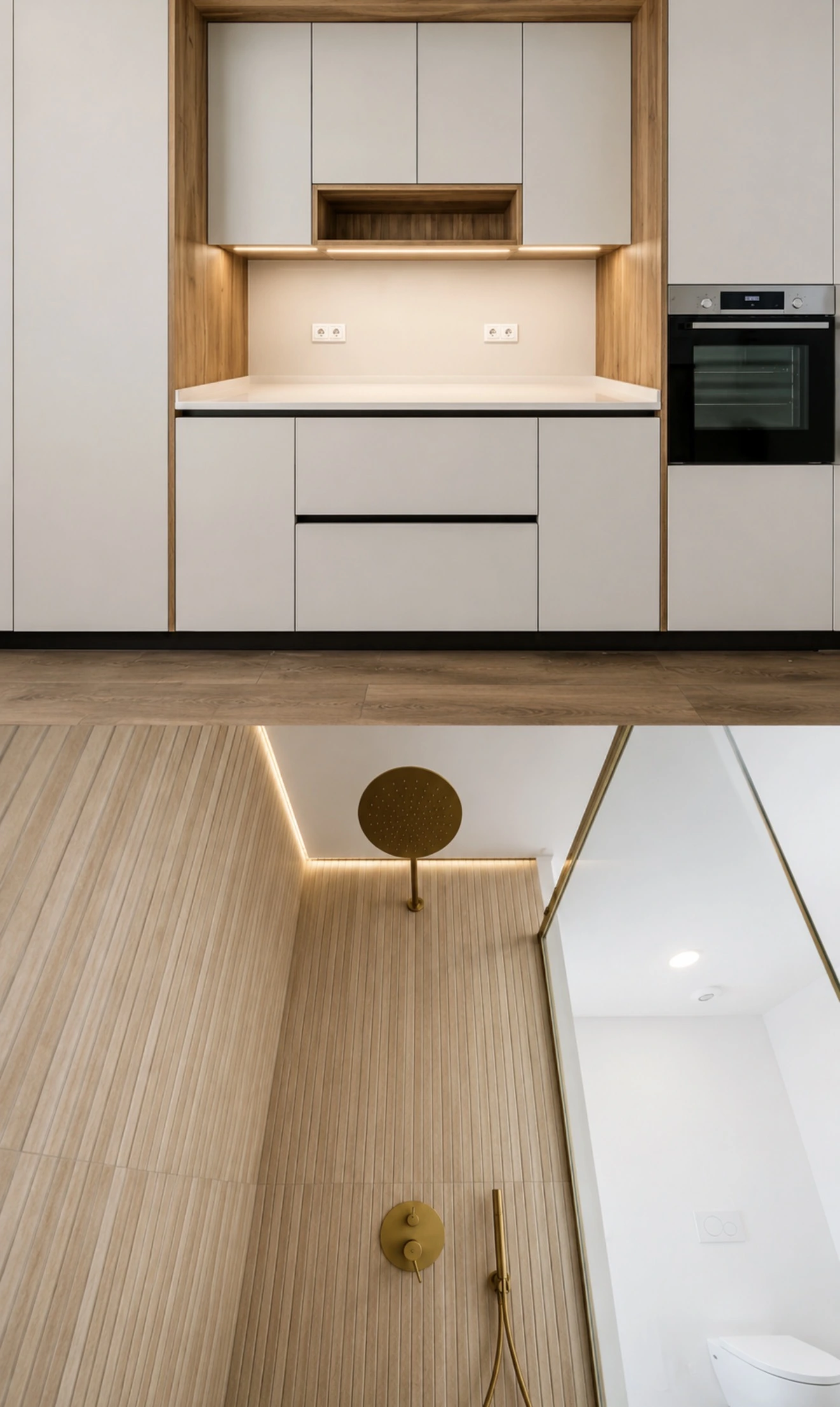 Apartamento novo com cozinha em carvalho — T2 em Bombarral